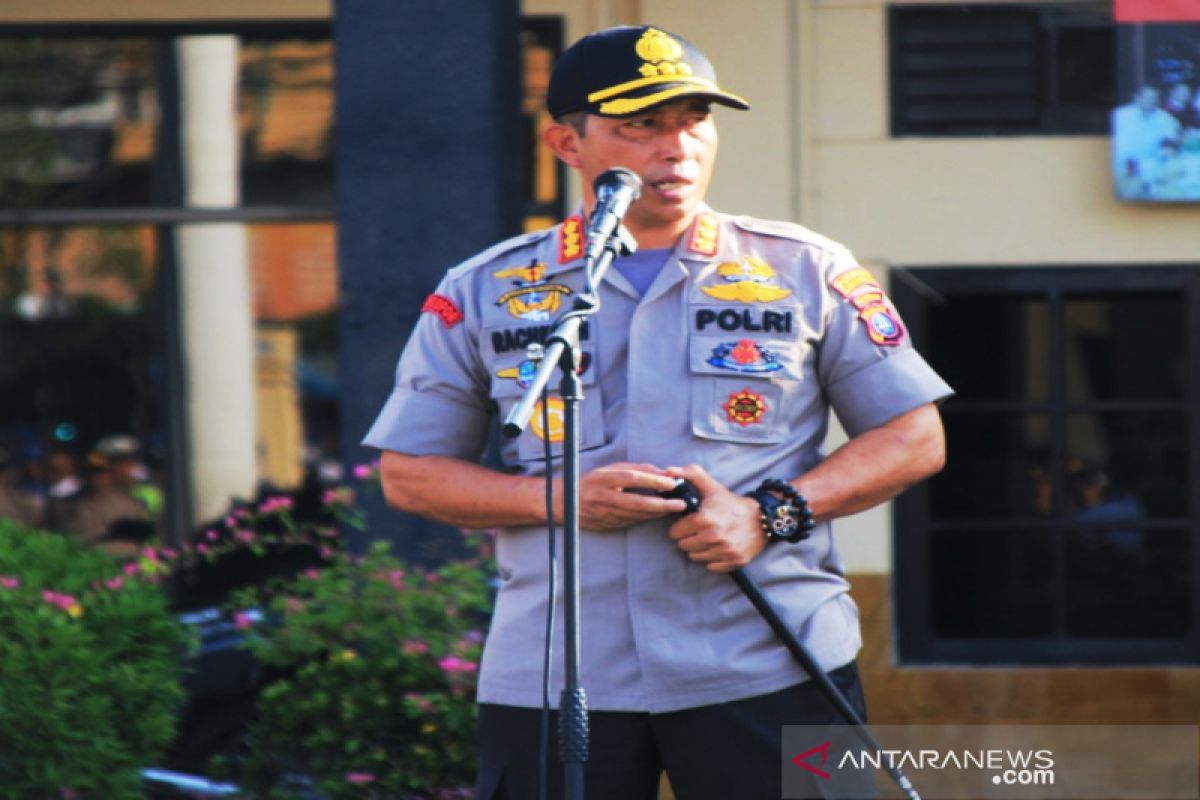 Kapolresta Banjarmasin ingatkan anggota tingkat keamanan jelang pilkada