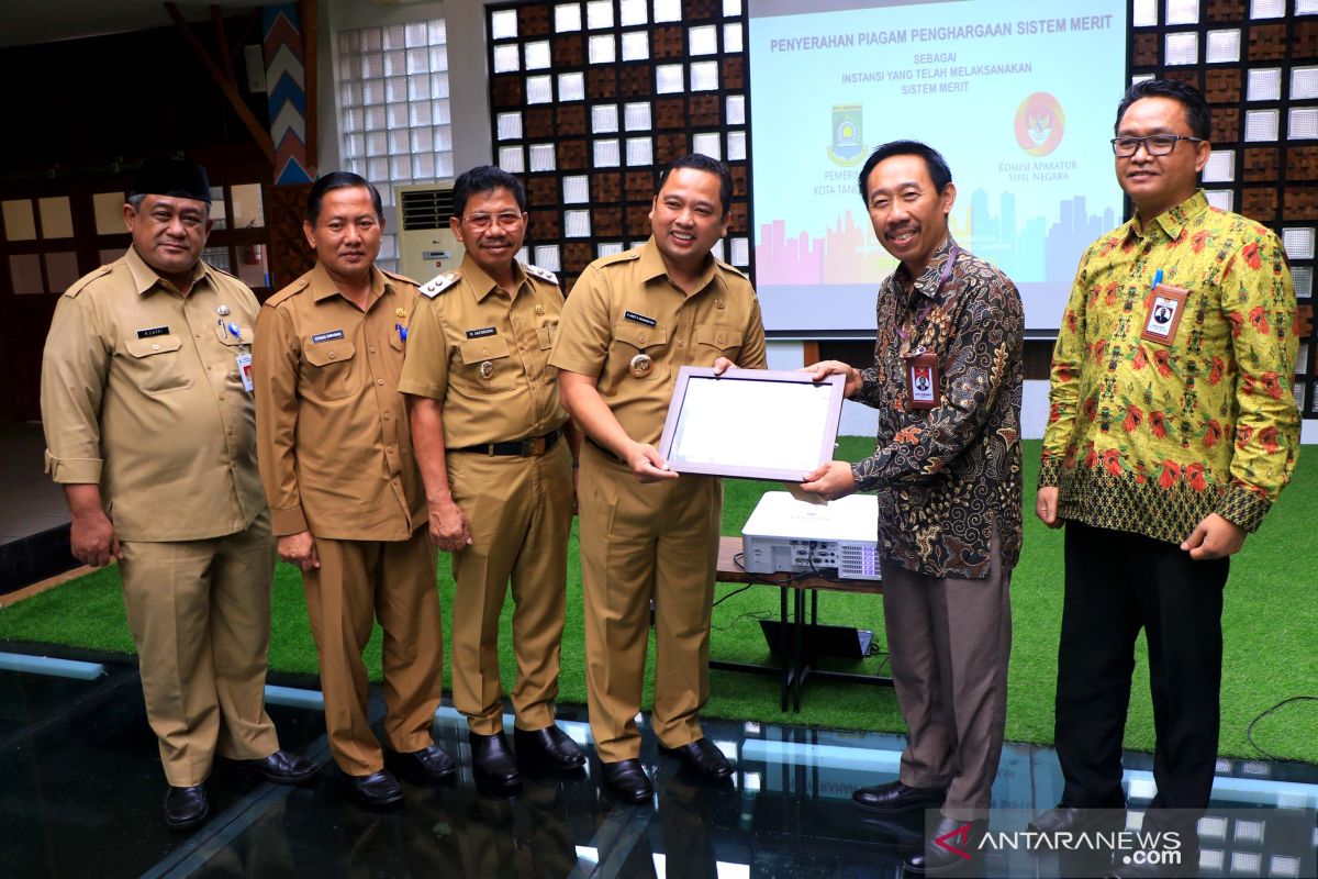 Pemkot Tangerang dapat penghargaan sistem merit dari KASN
