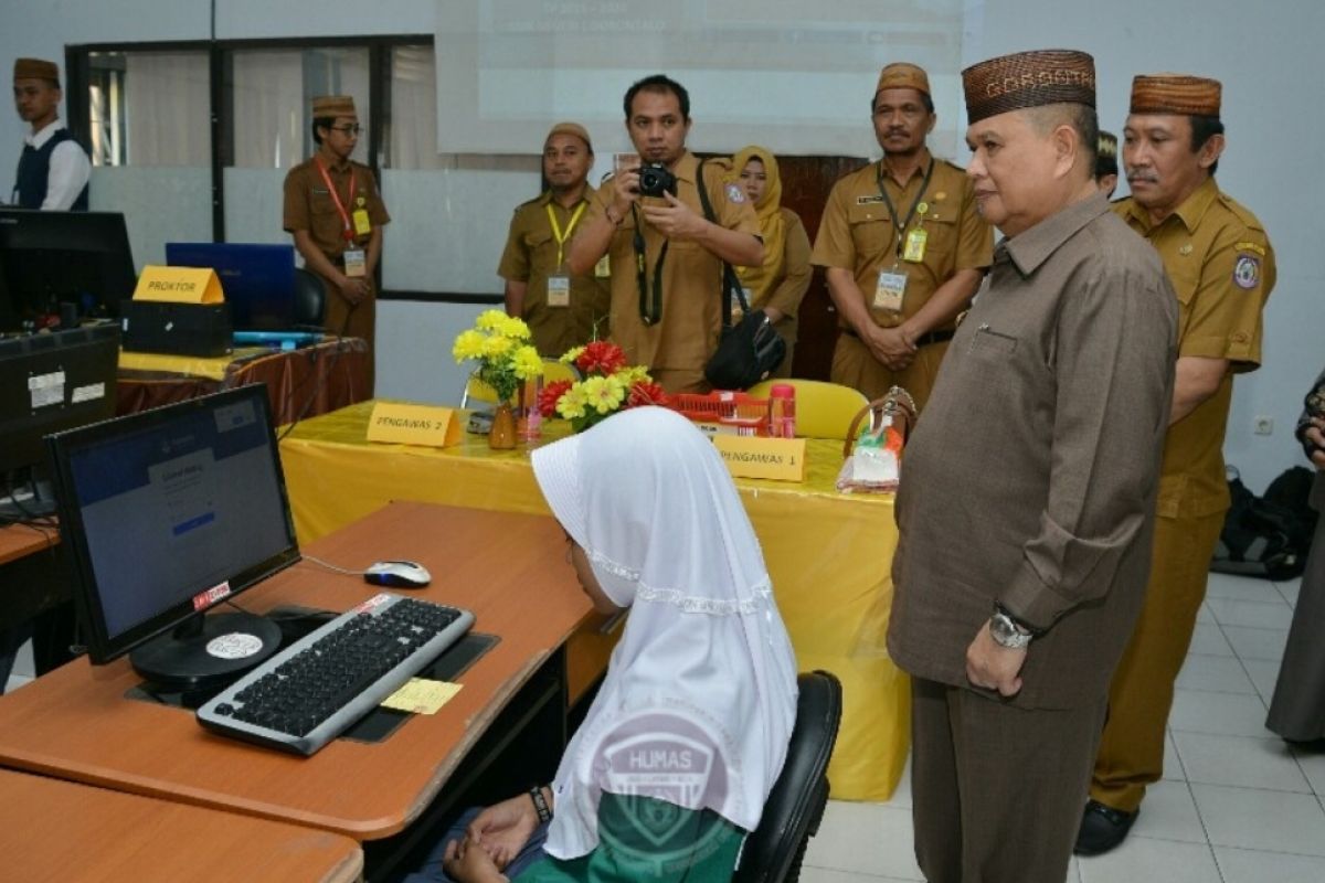 5.423 siswa SMK se Gorontalo jalani UNBK