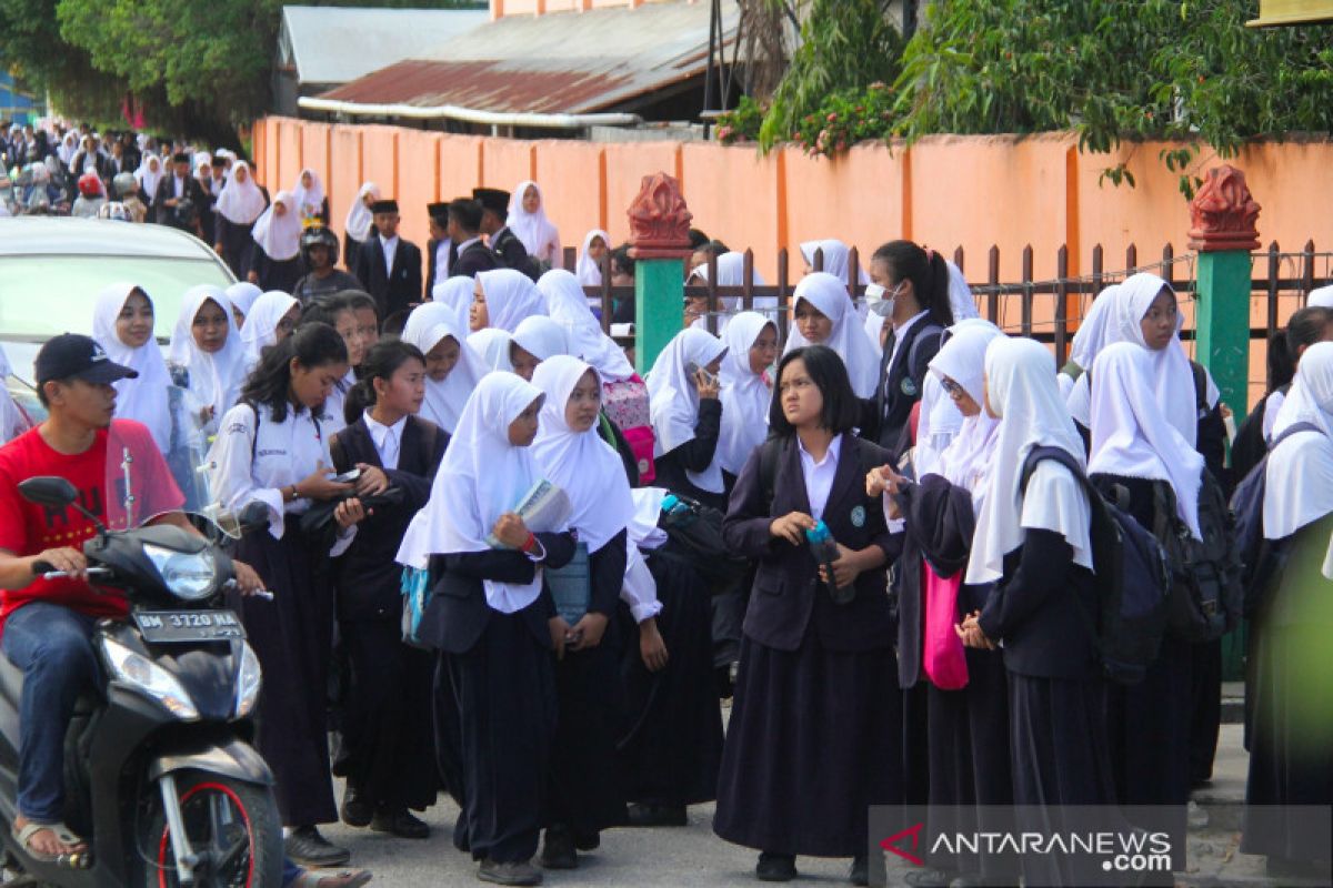Riau belum gelar sekolah tatap muka