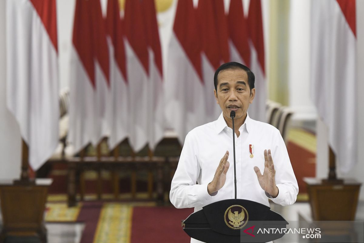 Istana  Kepresidenan menegaskan tidak benar Presiden Jokowi berlakukan karantina parsial