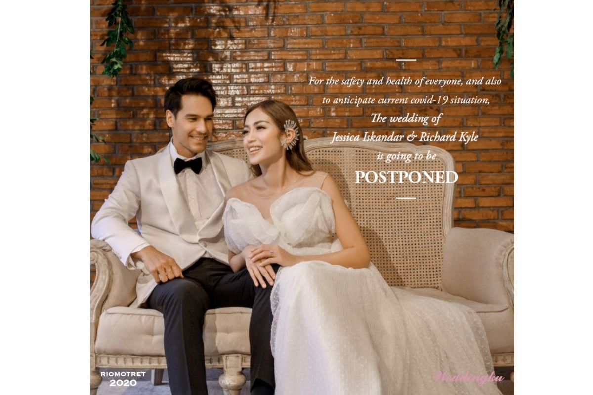 Jessica Iskandar & Richard Kyle tunda pernikahan akibat virus corona