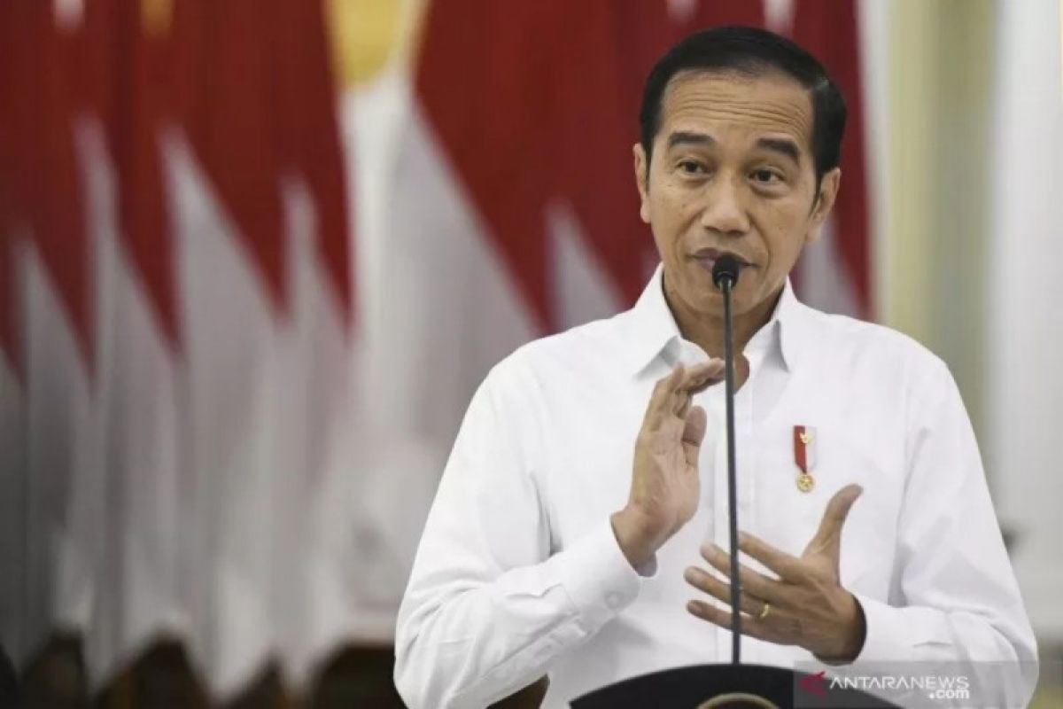 Presiden Jokowi tegaskan "lockdown" kebijakan pusat