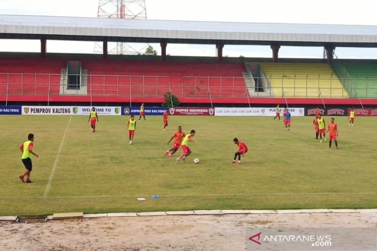 Jadwal pertandingan belum jelas, Kalteng Putra fokuskan latihan