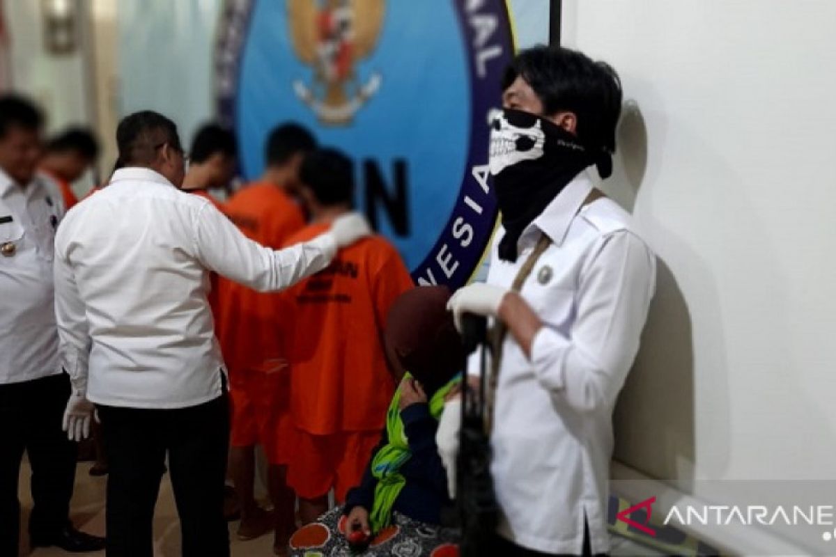 BNNP Jambi tangkap empat anggota sindikat peredaran narkoba jaringan lapas