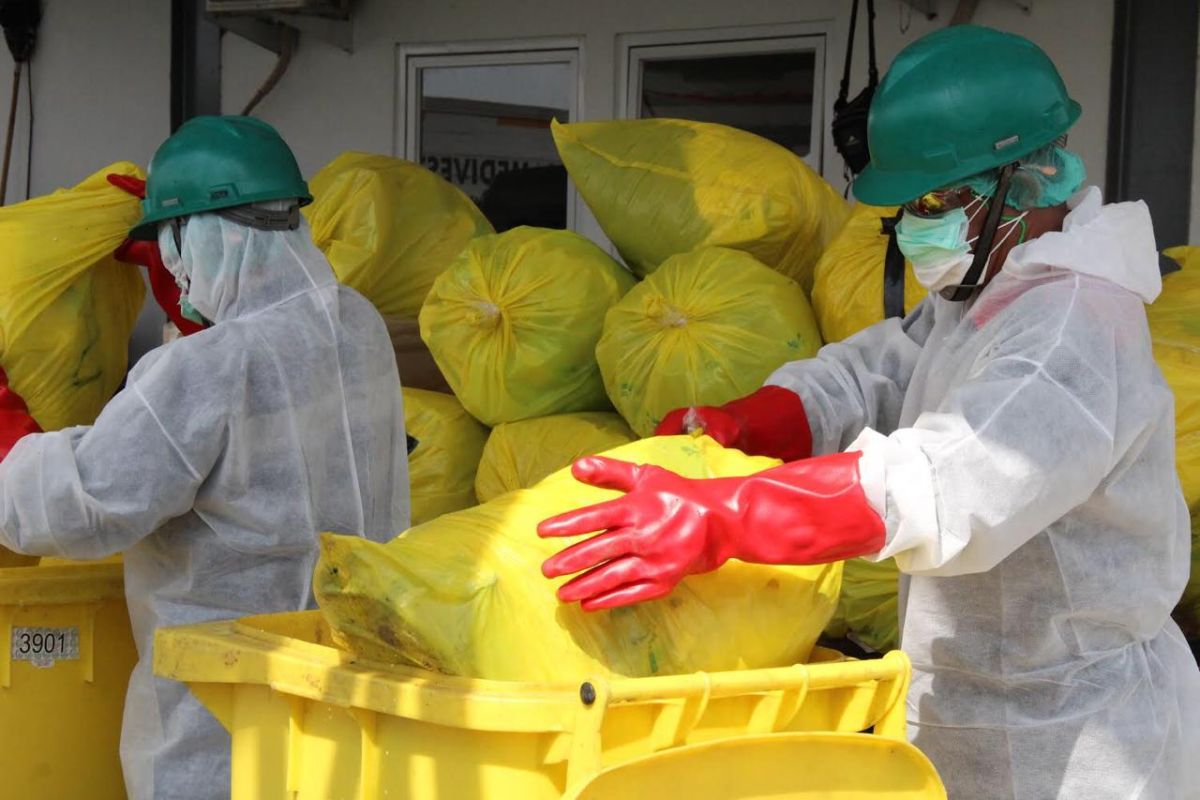 Pandemi COVID-19 tingkatkan kekhawatiran soal dampak limbah medis
