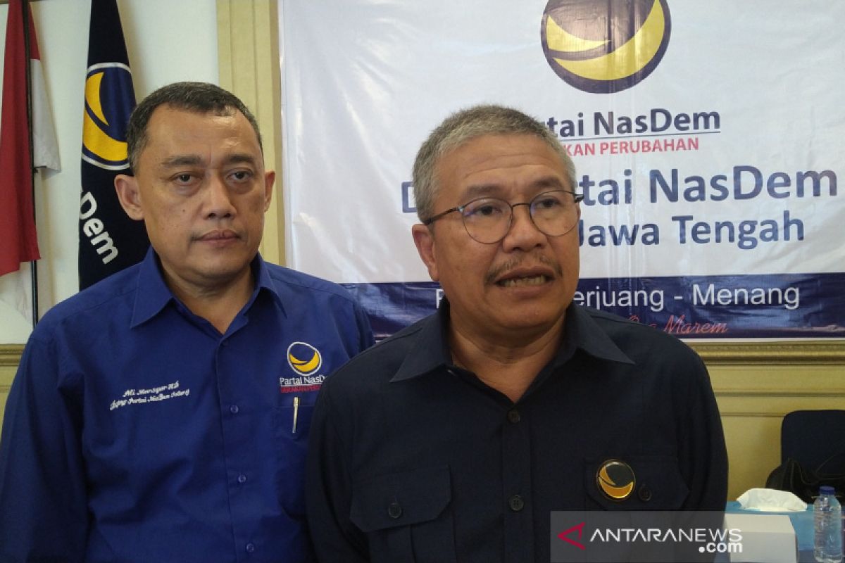 NasDem Jateng tunda kegiatan kepartaian antisipasi penyebaran COVID-19