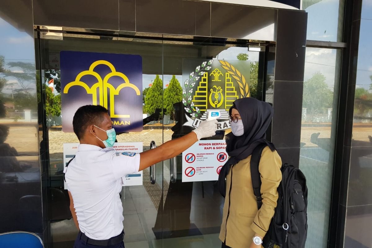 Kantor Imigrasi Batulicin cegah penyebaran Covid-19