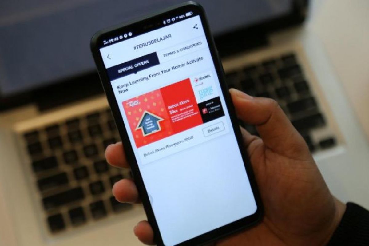 Telkomsel berikan kuota gratis 30GB untuk belajar di rumah