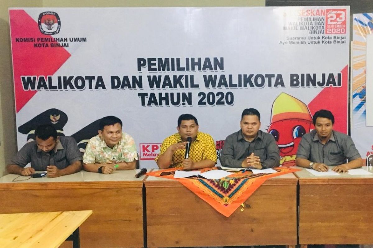 KPU Binjai: Pelantikan PPS di beberapa tempat antisipasi Covid-19