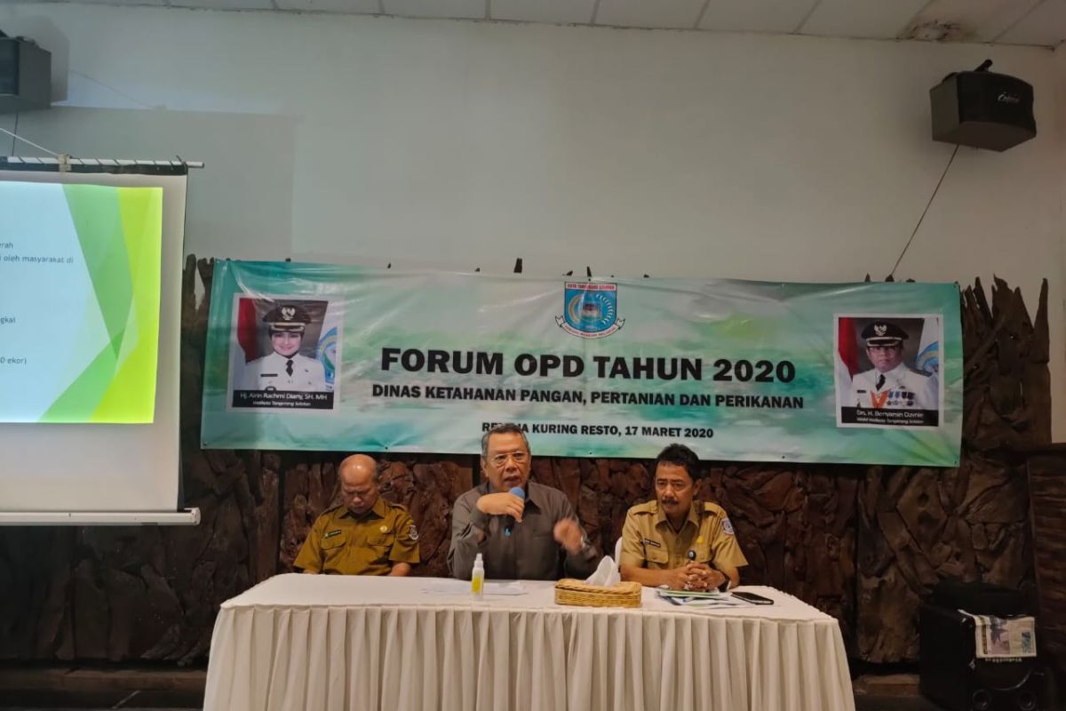 Kawasan Pertanian Terpadu Tangerang Selatan ditargetkan beroperasi 2021