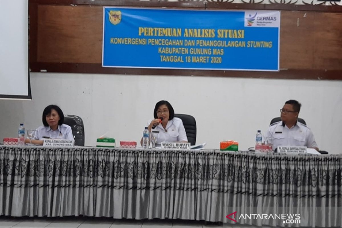 10 desa/kelurahan di Gumas jadi lokasi fokus penurunan stunting