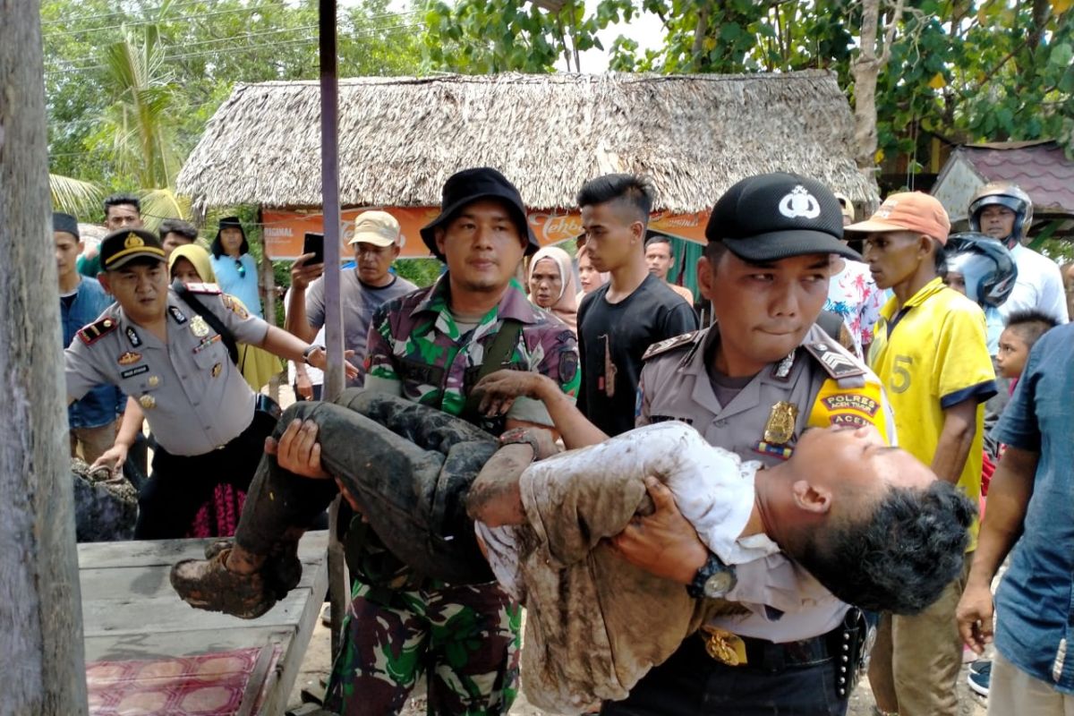 Pria yang ditemukan dibawah jembatan Alue Nireh ternyata korban perampokan