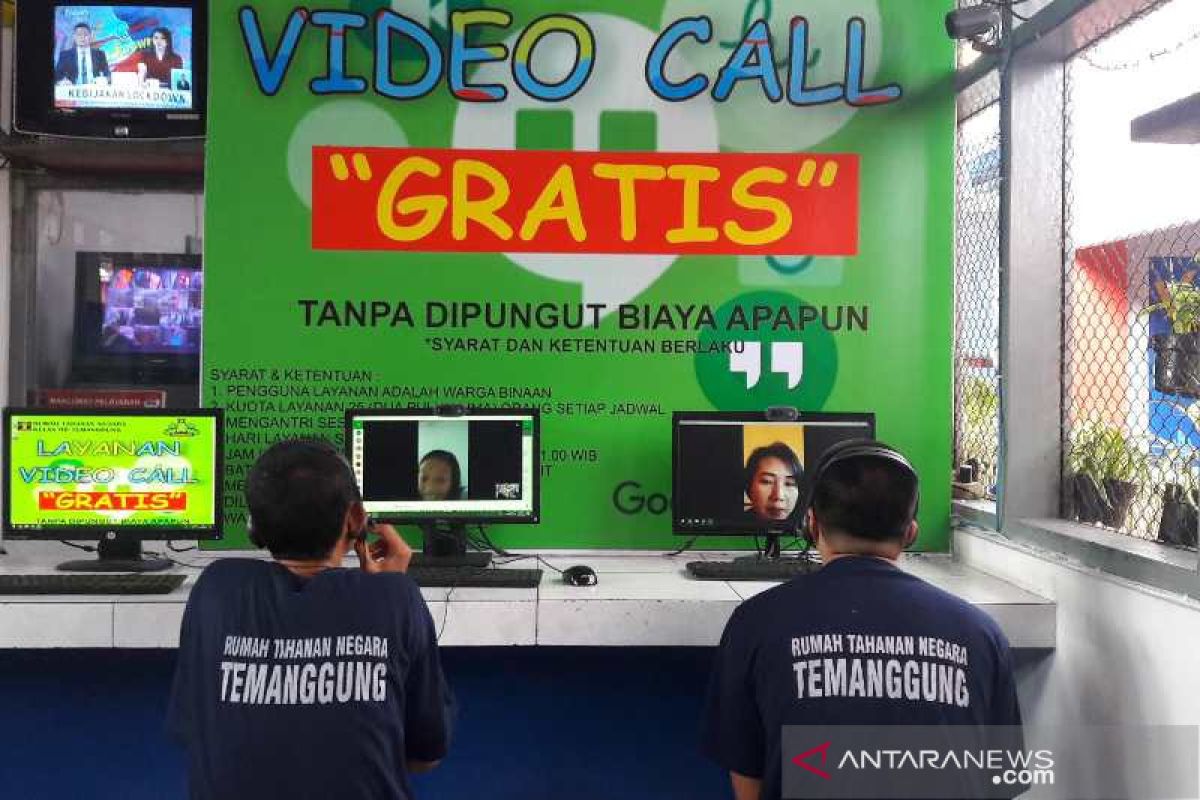 Kunjungan daring, Rutan Temanggung sediakan "video call" gratis bagi warga binaan