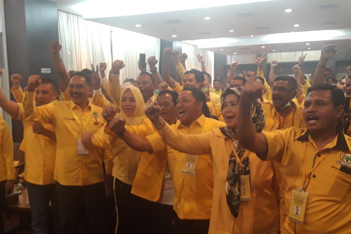 Alien Mus terpilih secara aklamasi pimpin Golkar Malut