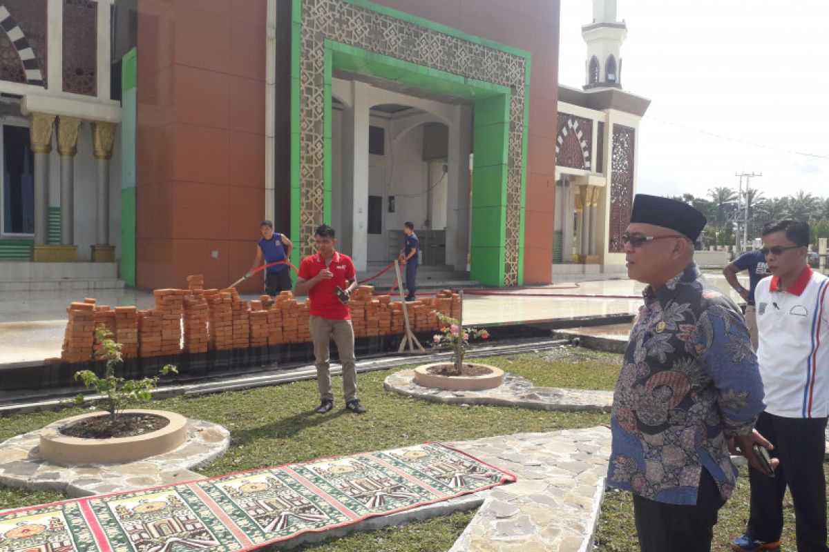 Masjid Agung Baitul Ilmi Pasaman Barat kembali dibuka untuk ibadah mulai Jumat (Video)