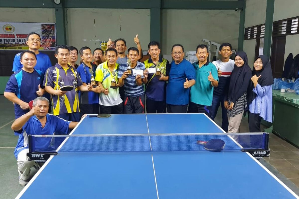 Turnamen  tenis meja tunggal USU sukses lahirkan atlet