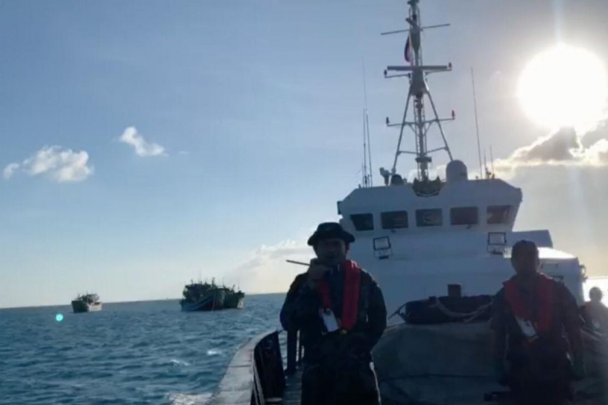 Di tengah pandemi, KKP tetap kawal keamanan nelayan di Laut Natuna