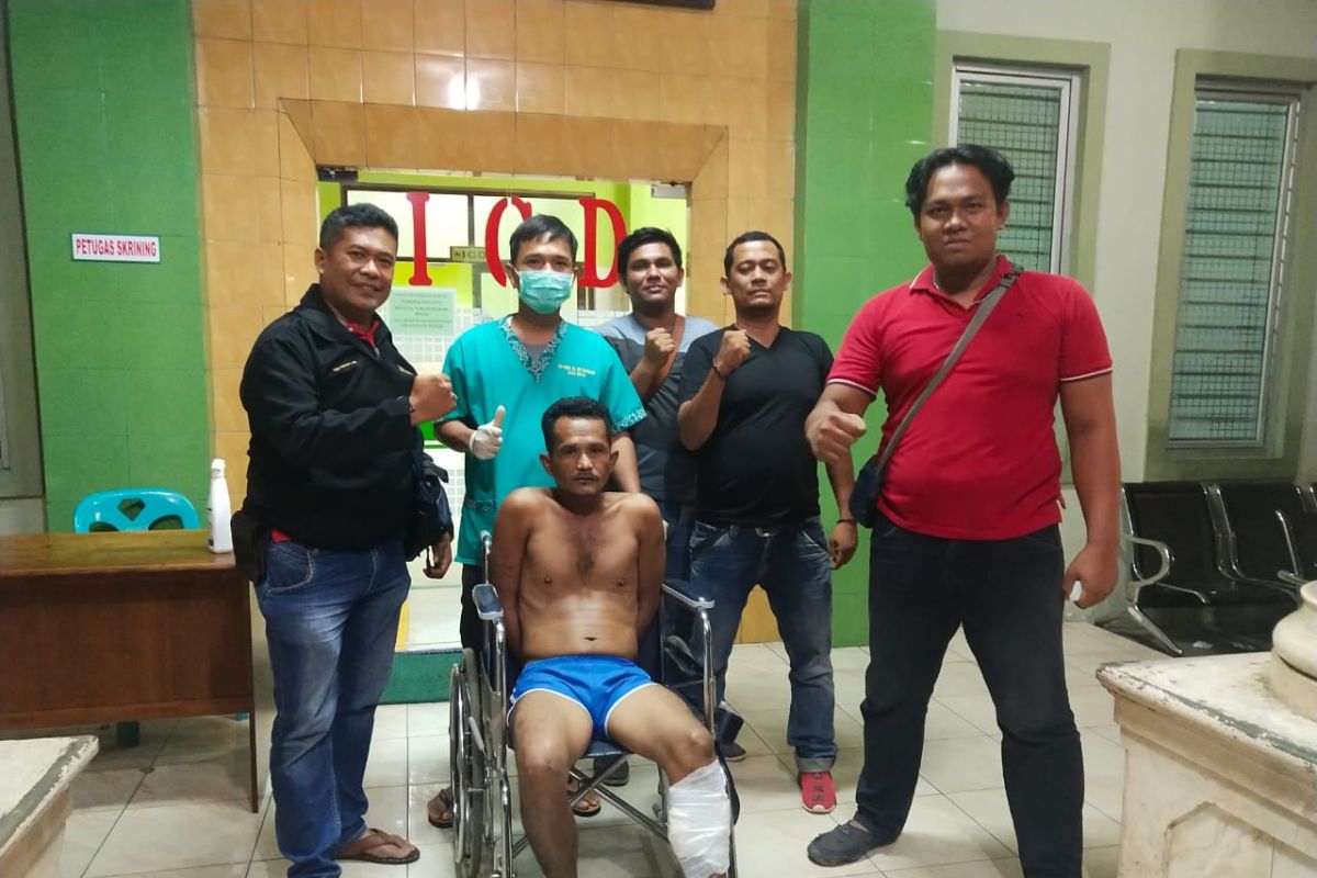 Otak pembobol swalayan indomaret ditembak Polisi Binjai Barat