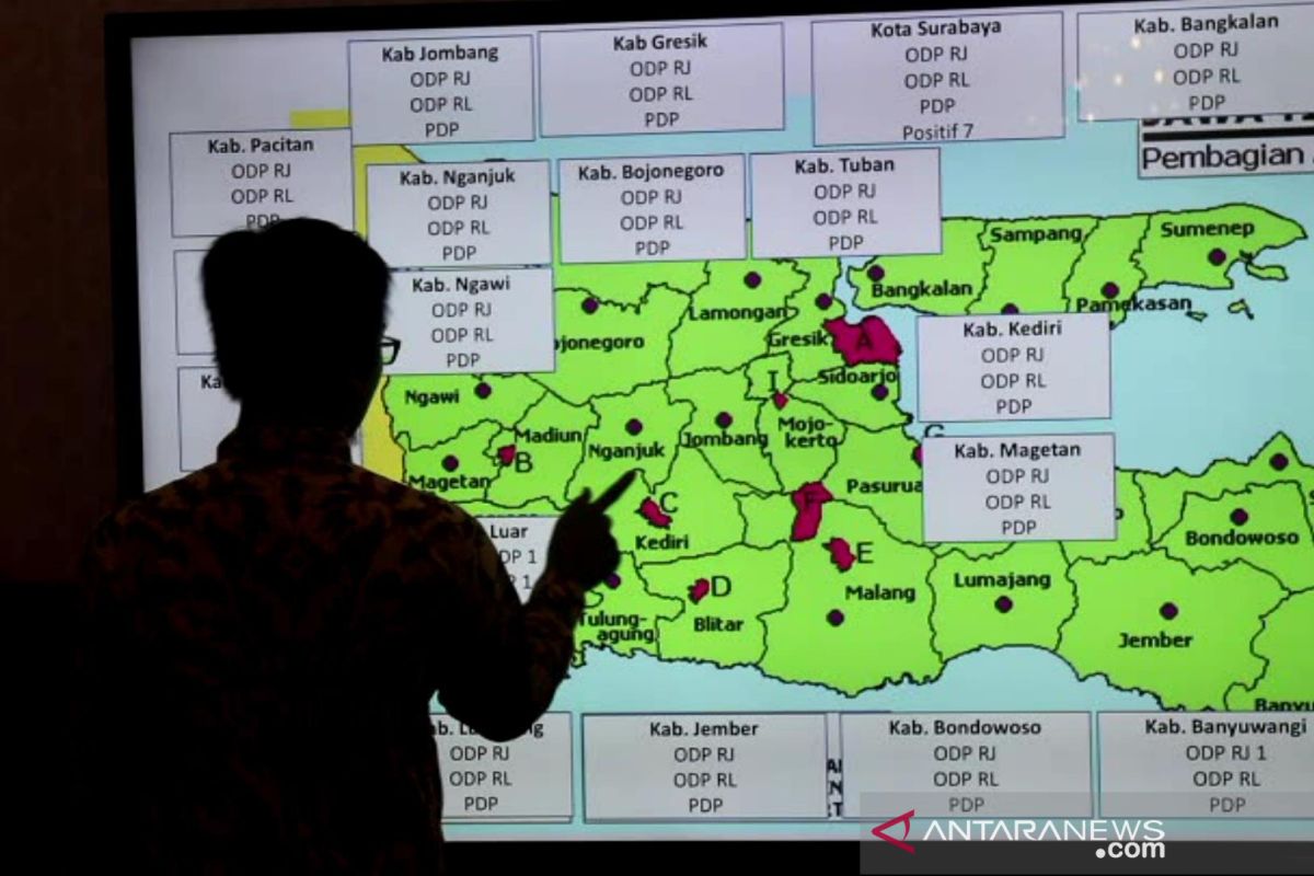 Pasien positif COVID-19 di Jawa Timur bertambah satu orang (Video)