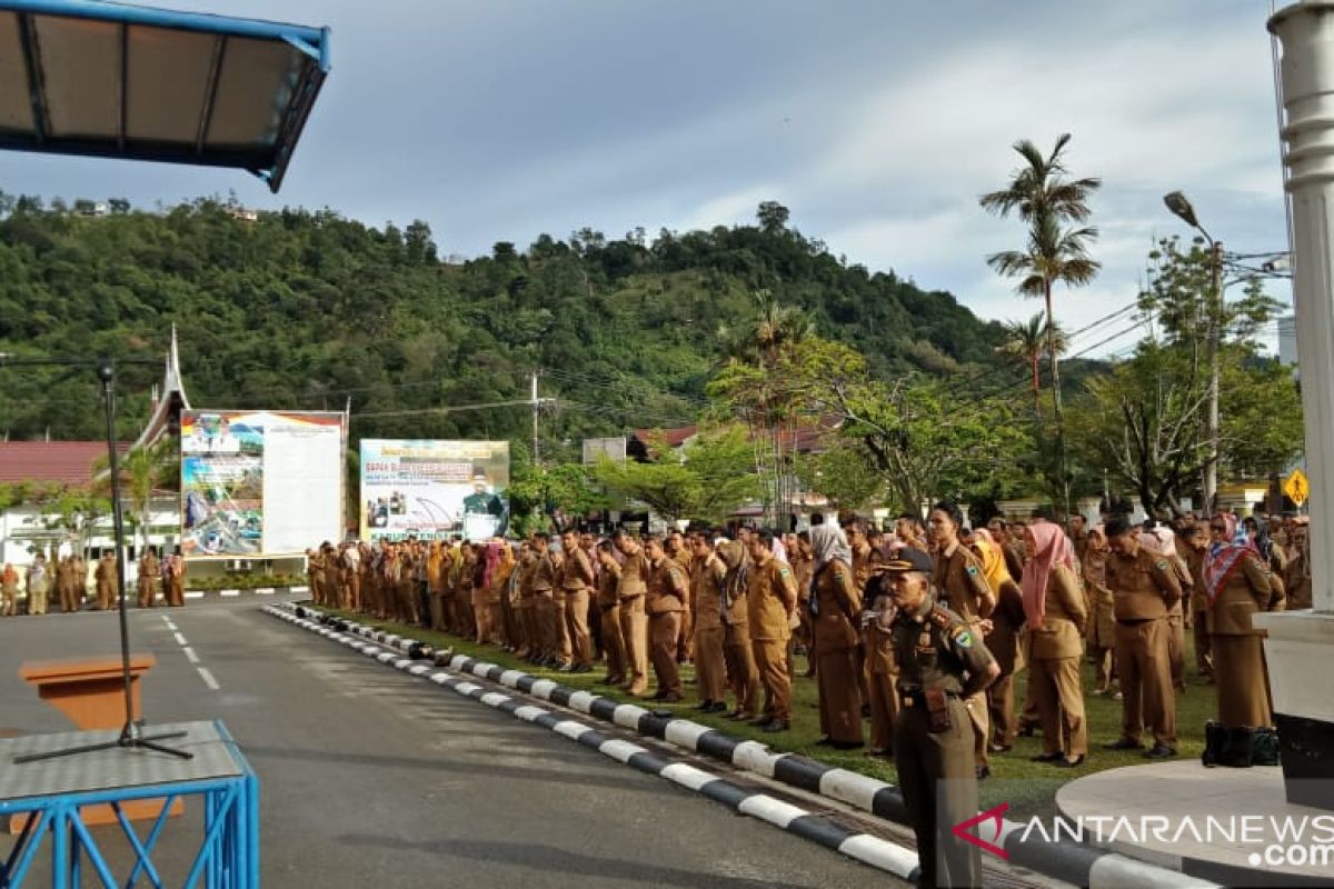 Waspada corona, Pemkab Pesisir Selatan hentikan sementara apel gabungan