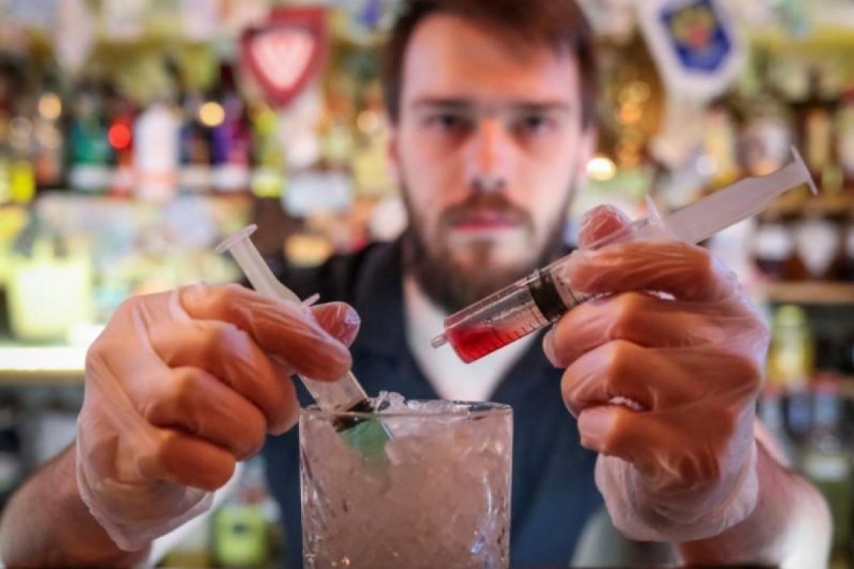 Bartender asal Rusia ciptakan minuman "Coronavirus"