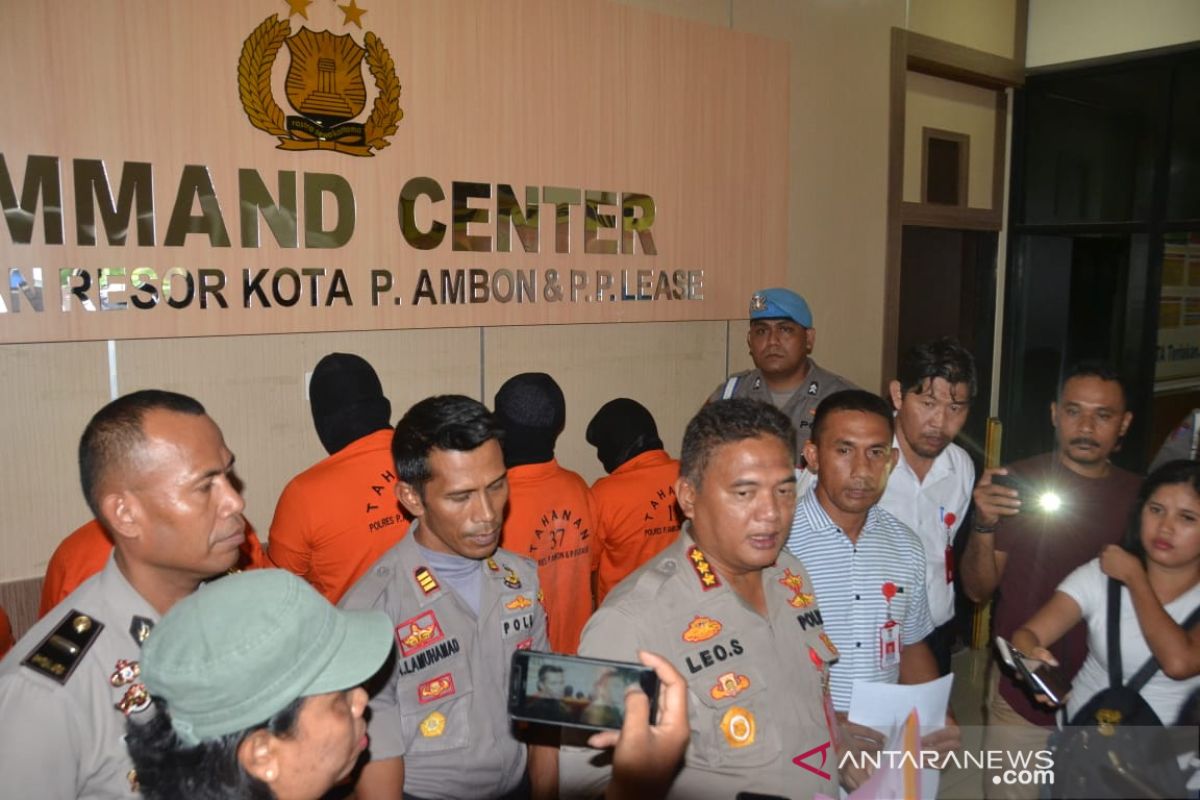 Polresta Ambon tangkap enam tersangka kasus Narkoba