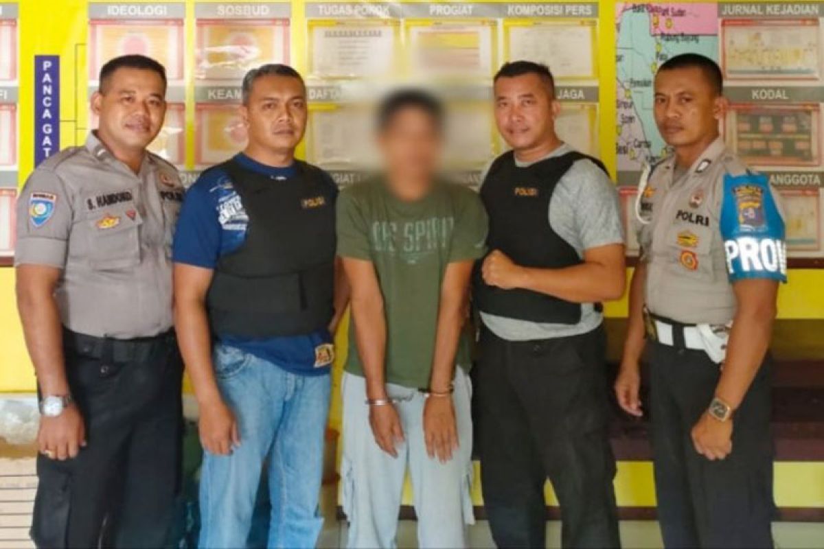 Polisi Kotim tangkap petani yang diduga cabuli anak tirinya