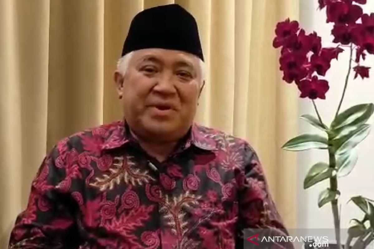 Jenazah COVID-19 bukan azab jadi jangan tolak, kata Din Syamsuddin