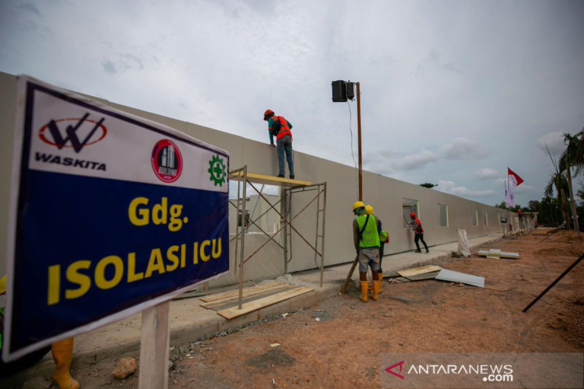 Fasilitas pengendalian COVID-19 di Pulau Galang terbagi tiga zona