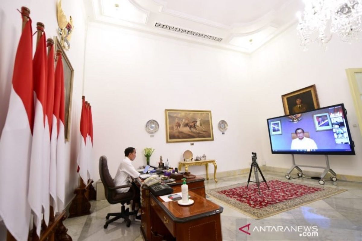 Peringatan Isra Miraj, Presiden Jokowi berdoa kesulitan segera terlewati