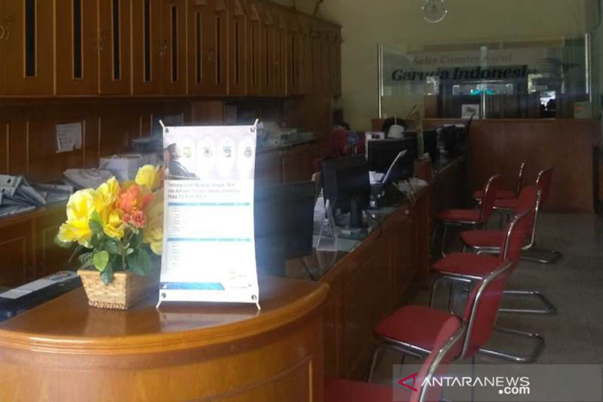 Imbas corona, penjualan tiket pesawat di Lhokseumawe turun drastis