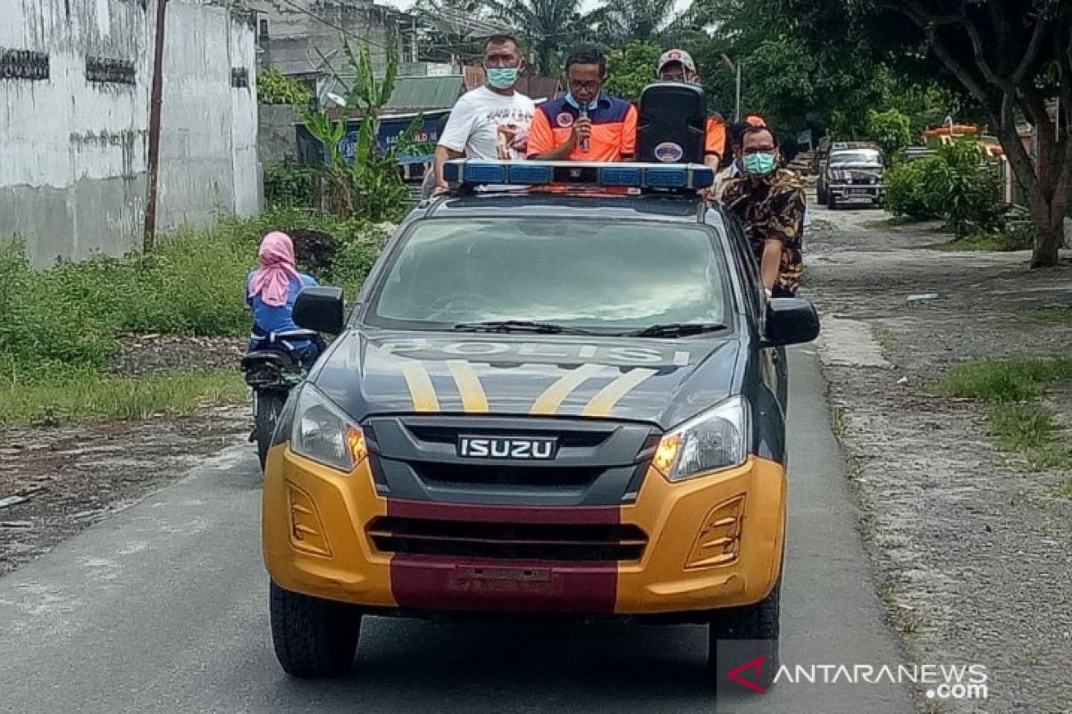 Pemkab Simalungun sosialisasi  keliling desa cegah sebaran Covid-19