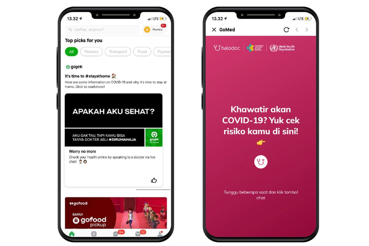 Gojek dan Halodoc berkolaborasi dengan Kemenkes luncurkan layanan telemedik 