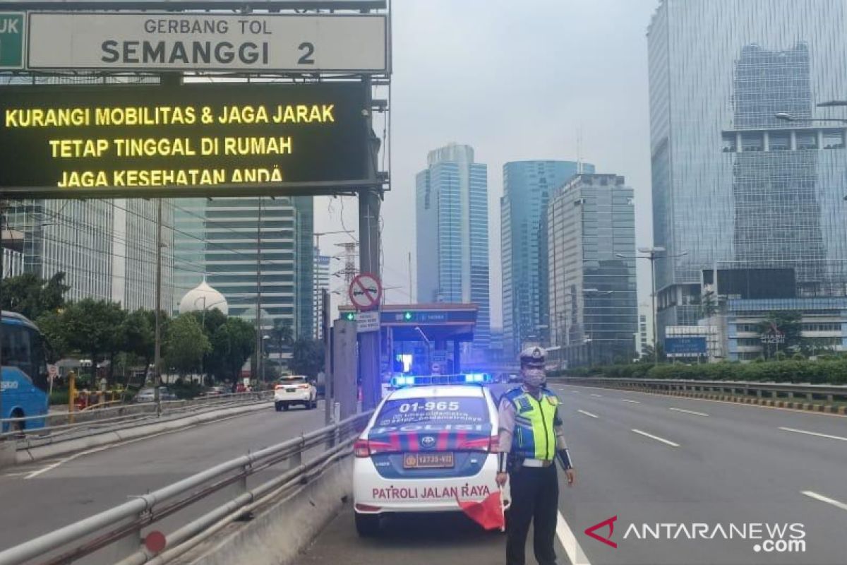 Polisi: Masyarakat Jakarta paham imbauan hindari tempat keramaian