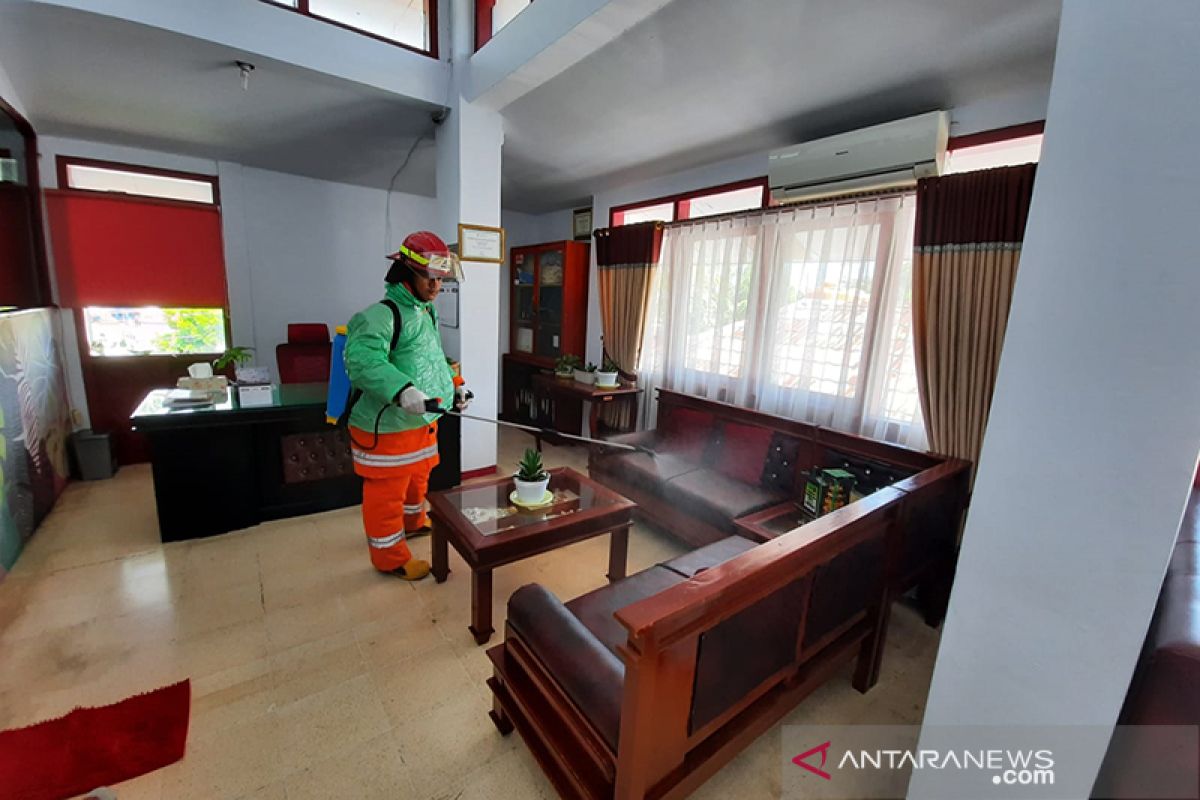 ACT semprot disinfektan di Kantor ANTARA dan PWI Bengkulu