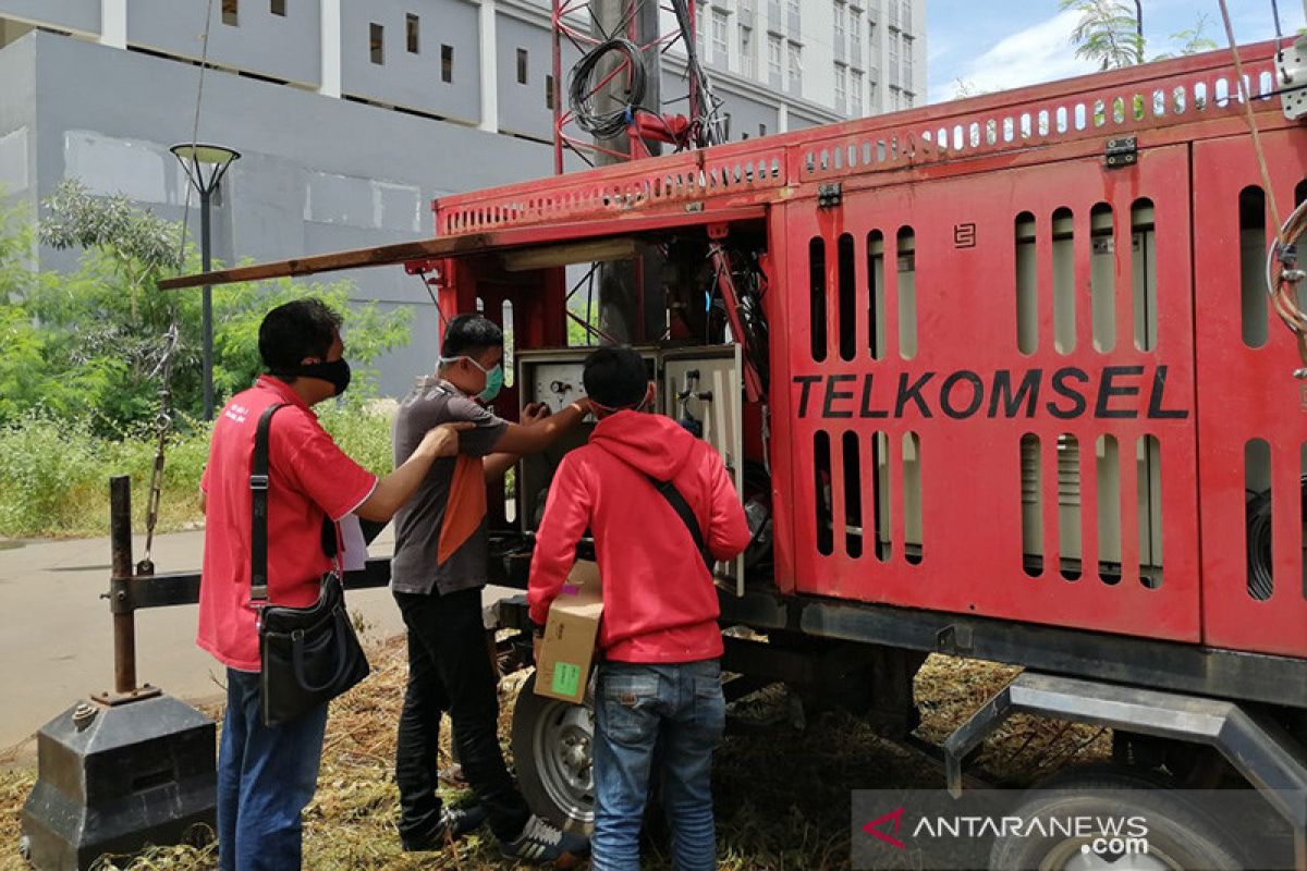 TelkomGroup sediakan akses internet di RS Darurat Corona Kemayoran