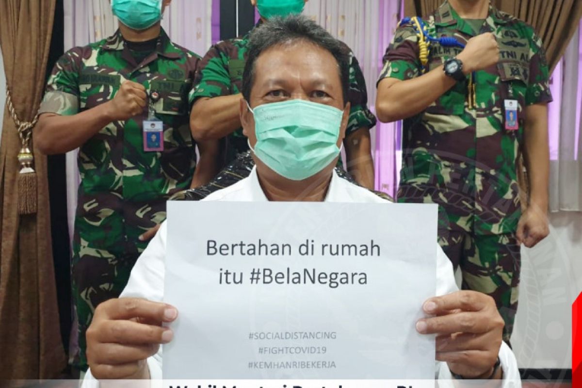 Wamenhan nyatakan bertahan di rumah bagian dari bela negara