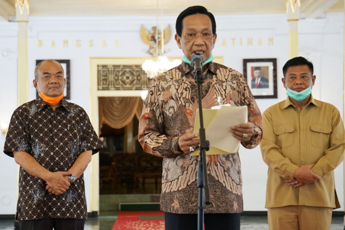 Sultan meminta warga Yogyakarta tawakal-ikhtiar hadapi COVID-19