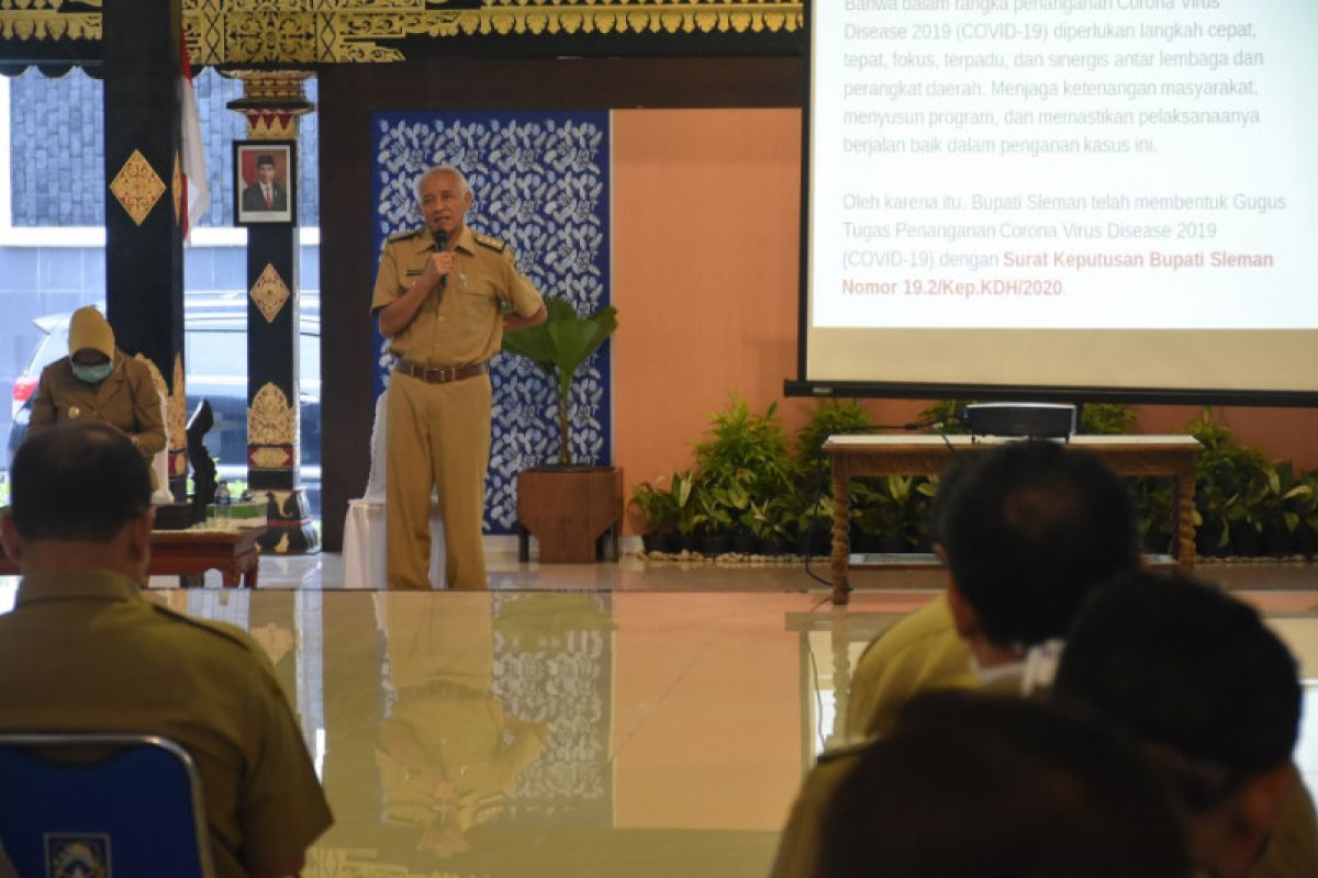 Pemkab Sleman bentuk Gugus Tugas Penanganan COVID-19