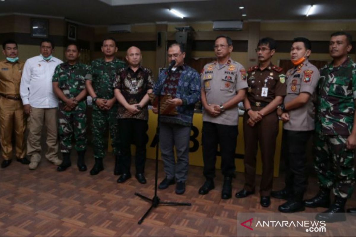 Cegah COVID-19, Gubernur Babel dan Forkopimda instruksikan kepala daerah Lewat Vicon