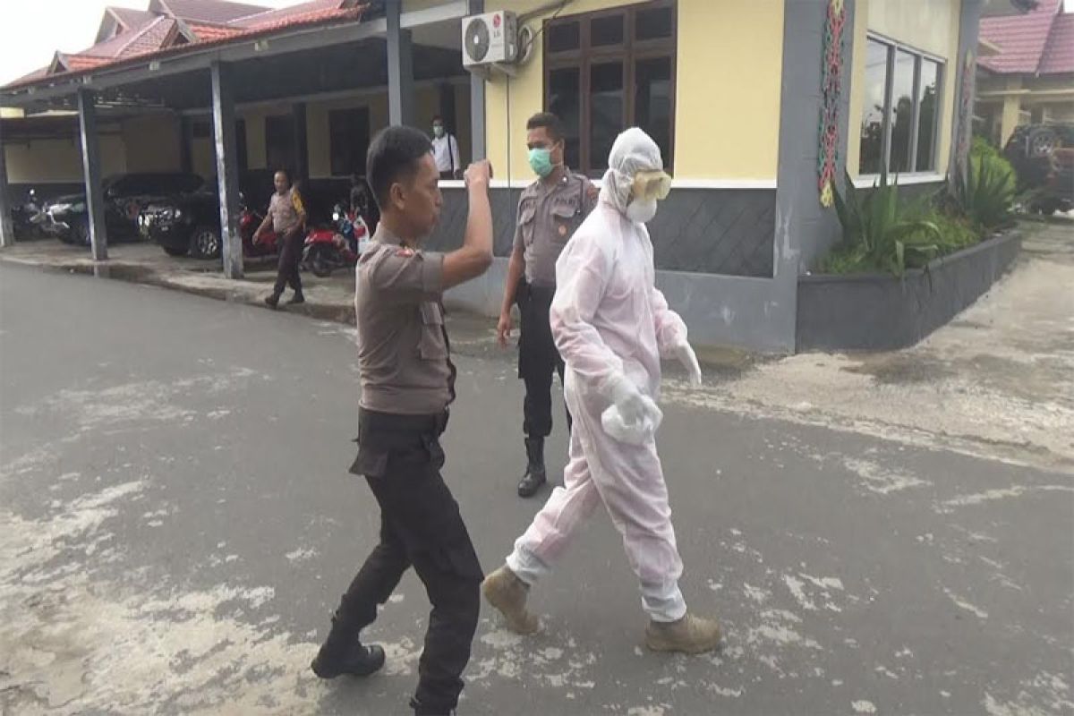 Seorang tamu asal Jakarta meninggal saat berkunjung di Polres Kapuas