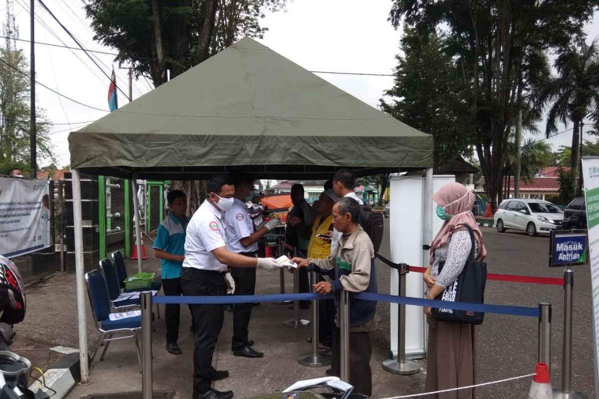 BPJS Kesehatan Cabang Jambi pasang tenda khusus layanan informasi