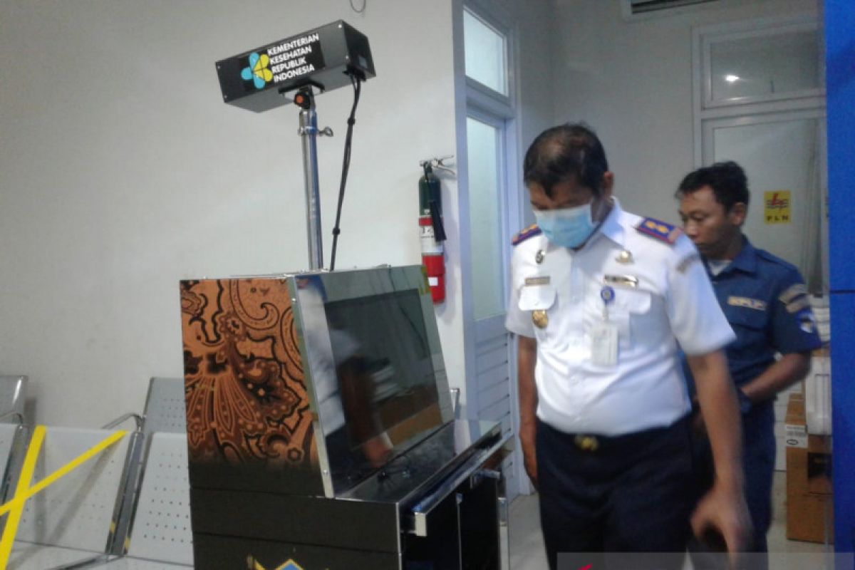 Cegah COVID-19, Pelabuhan Murhum Baubau pasang Thermal Scanner