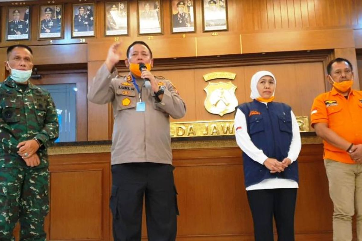 Polda Jatim-TNI akan bubarkan tempat keramaian cegah COVID-19