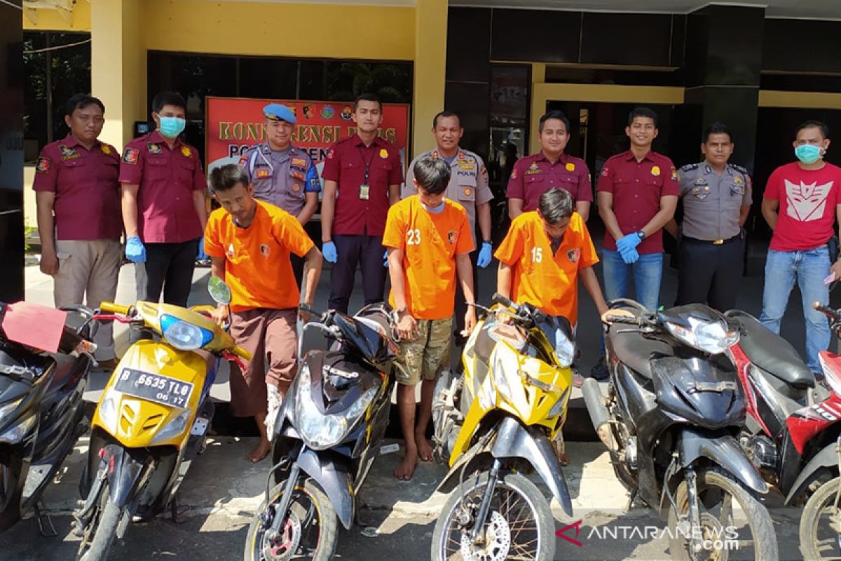 Polisi ringkus pelaku spesialis curanmor di pasar tradisional Bengkulu