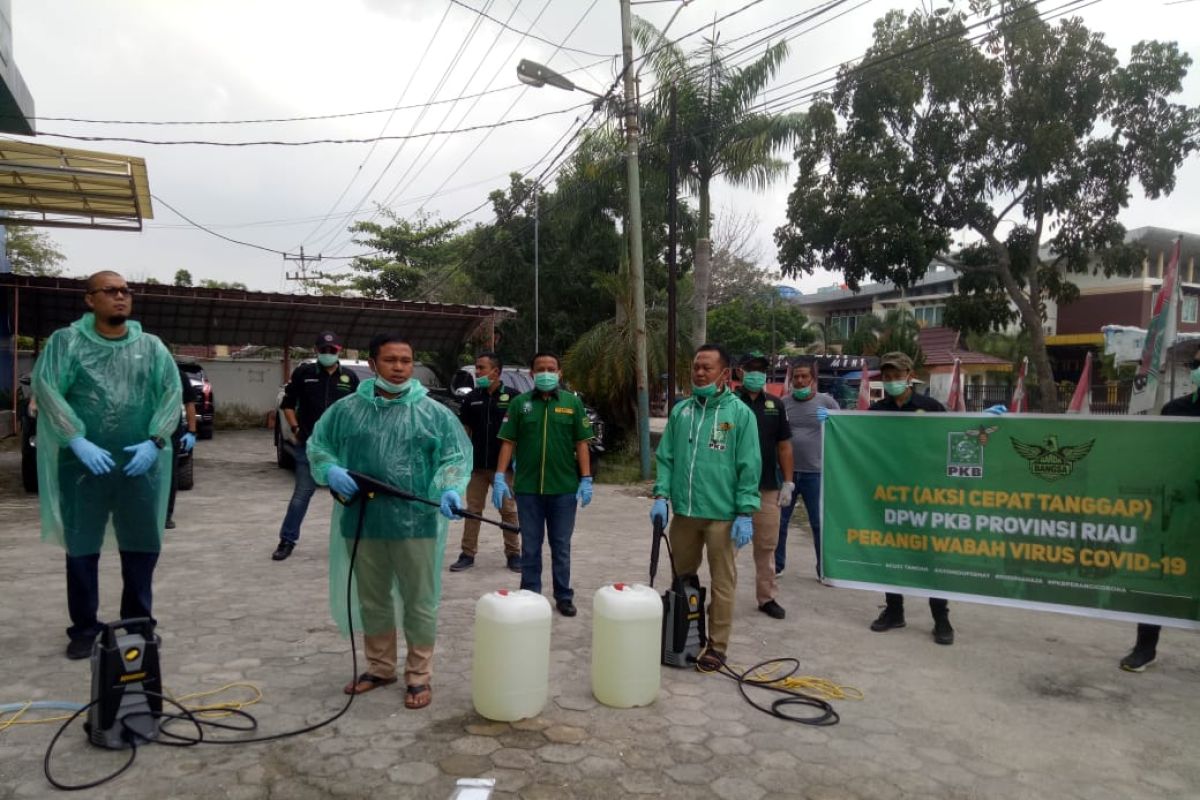 Video - Aksi PKB Riau perangi COVID-19