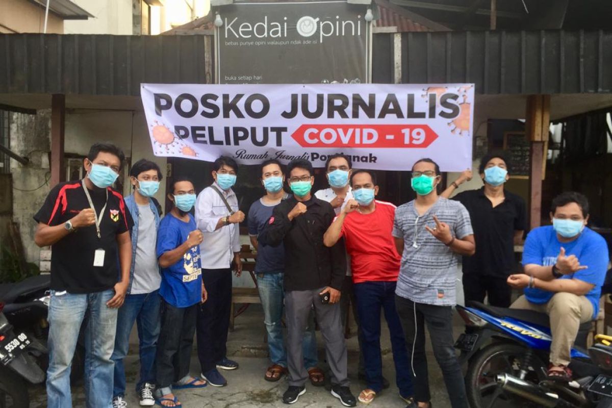 Jurnalis Pontianak dirikan Posko Peliputan COVID-19