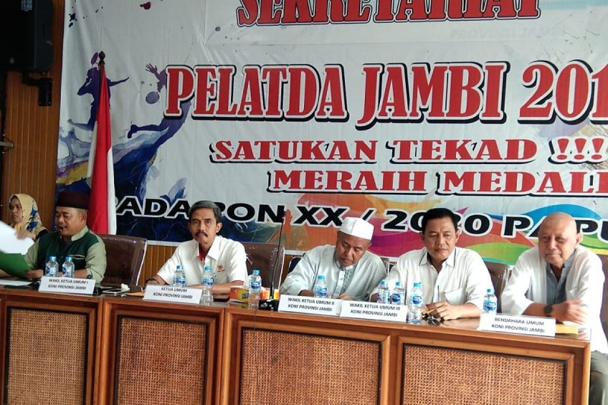 Atlet Pelatda PON Jambi jalani program latihan mandiri