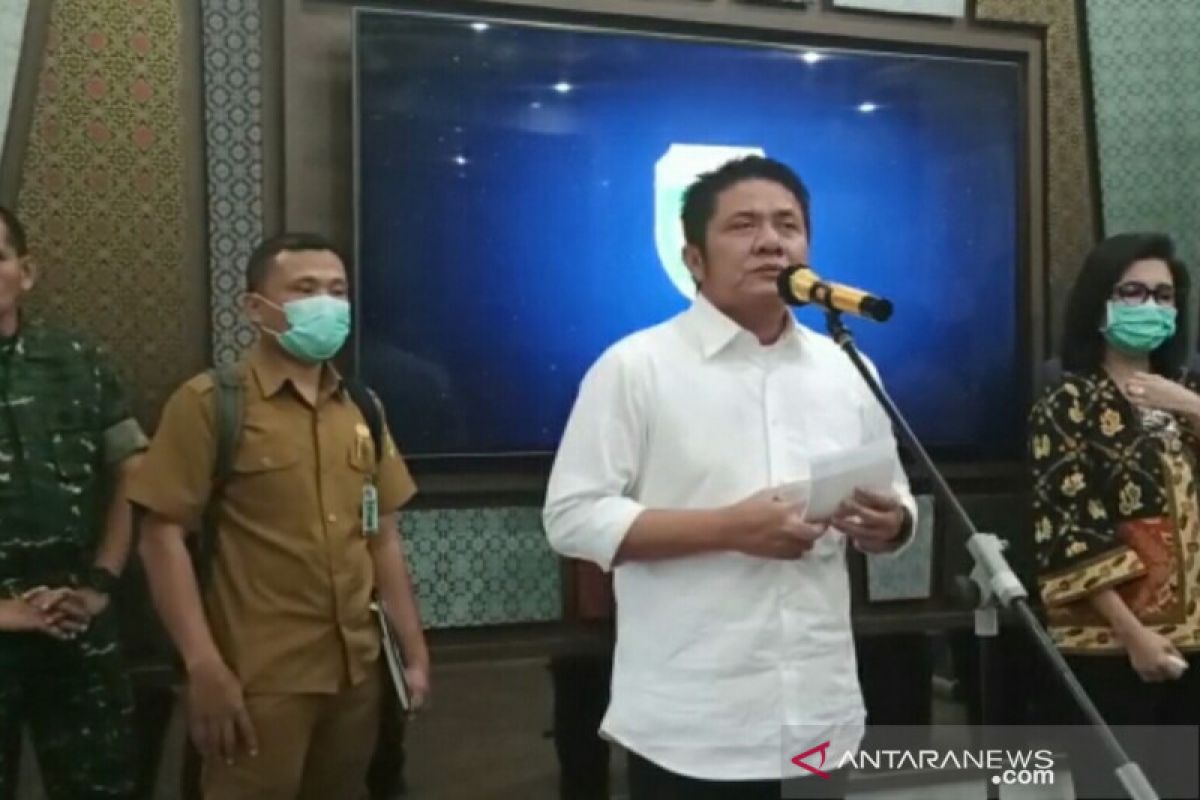 Gubernur Sumsel umumkan kasus positif COVID-19 pertama